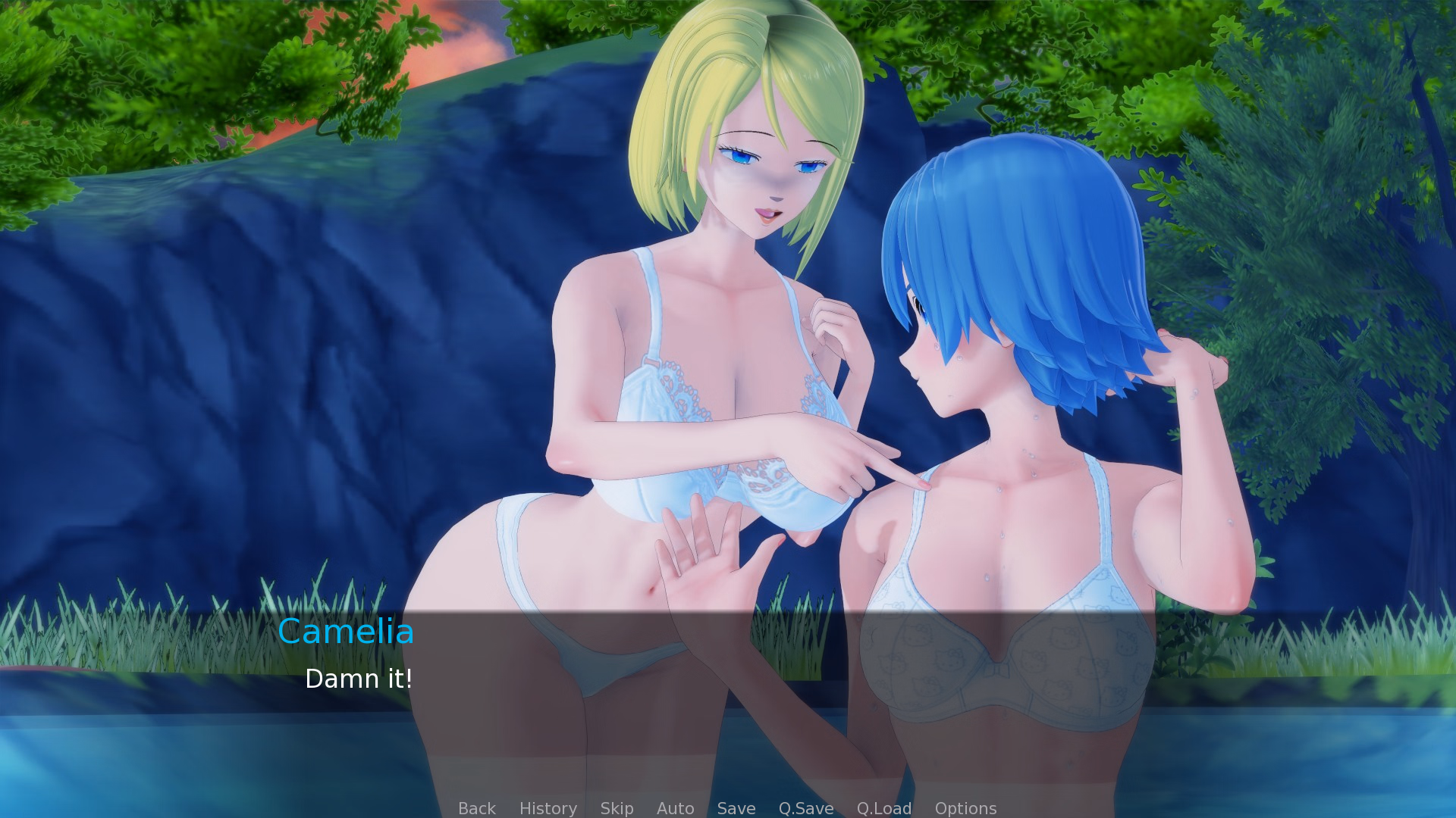 VN Ren'Py Abandoned Welcome to Bell College - Charme et Sortilège [v0.4.1] [Armand Ribo]