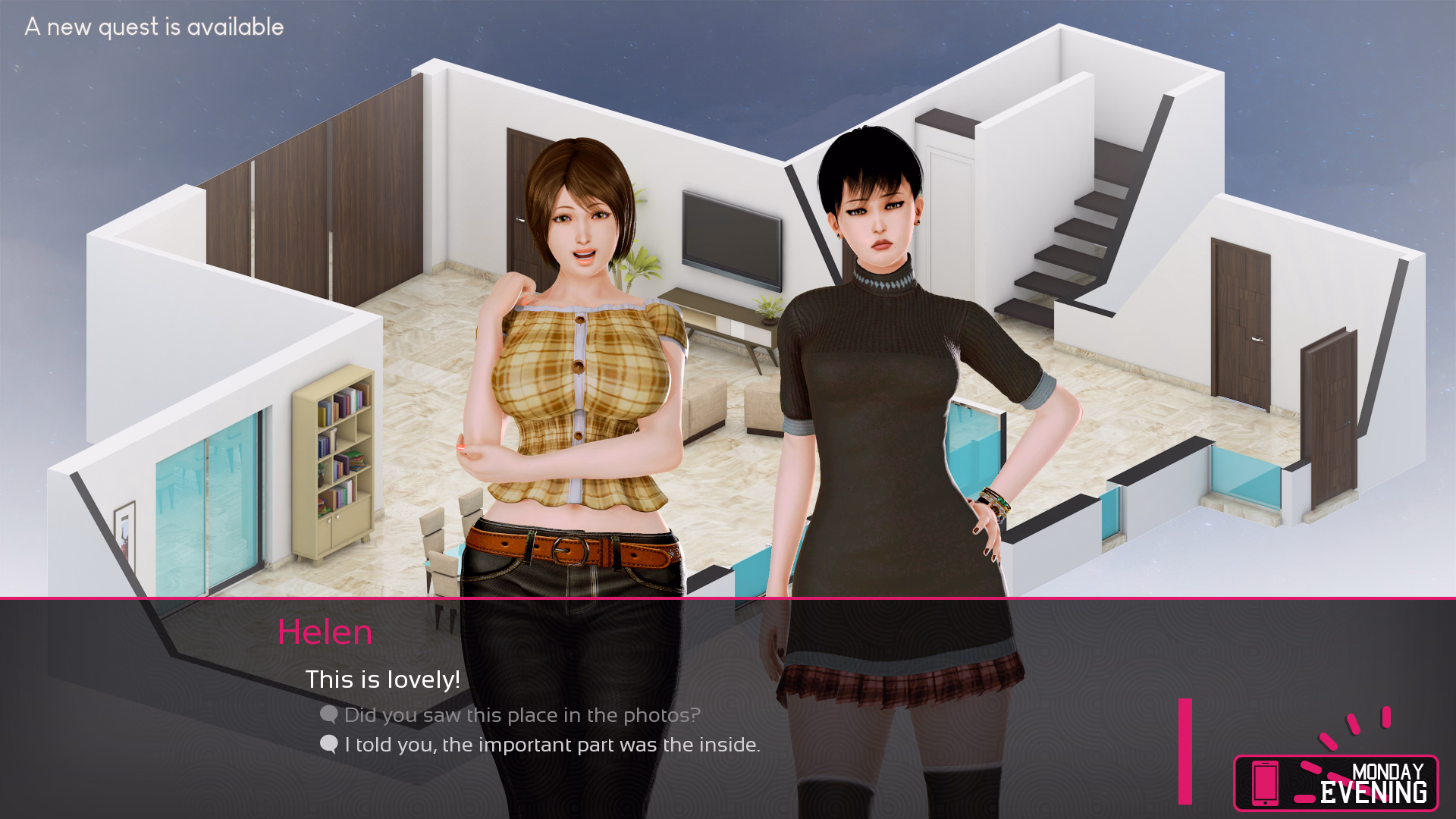 VN Ren'Py Abandoned Pink Sugar [v0.2b] [DataNoise]