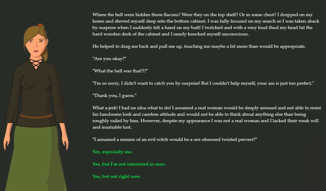 HTML I Was Enslaved by an Evil Witch and Turned into Her Maid! [v0.4.3.02] [Dahakma]