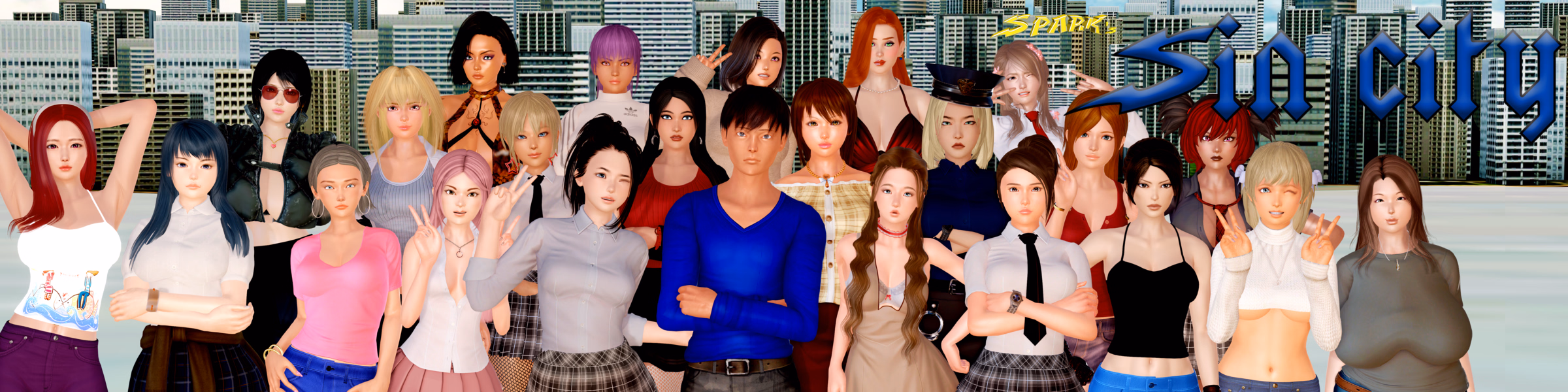 VN Ren'Py Abandoned Sin City [v1.2a] [SPARK] download