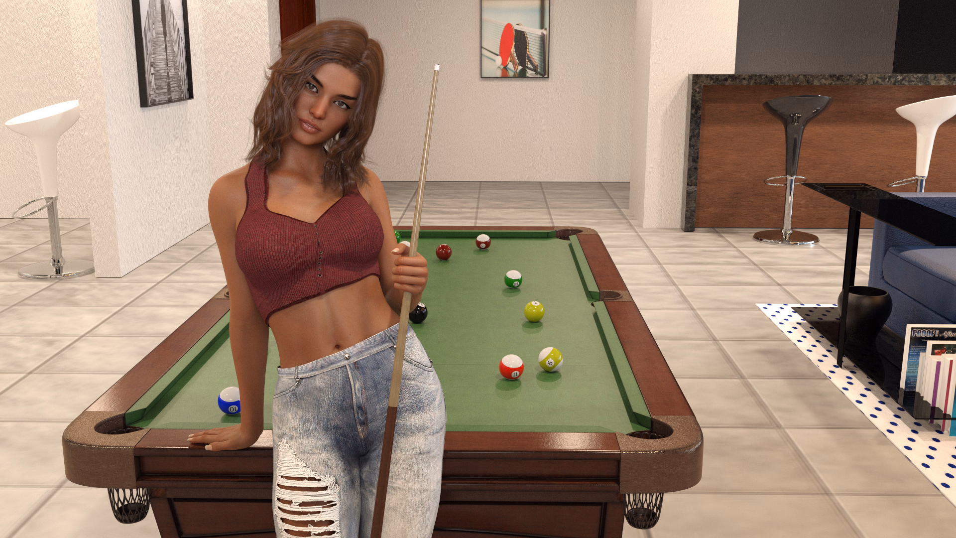 VN Ren'Py Earth Girls [v0.37a] [Lydcreations]