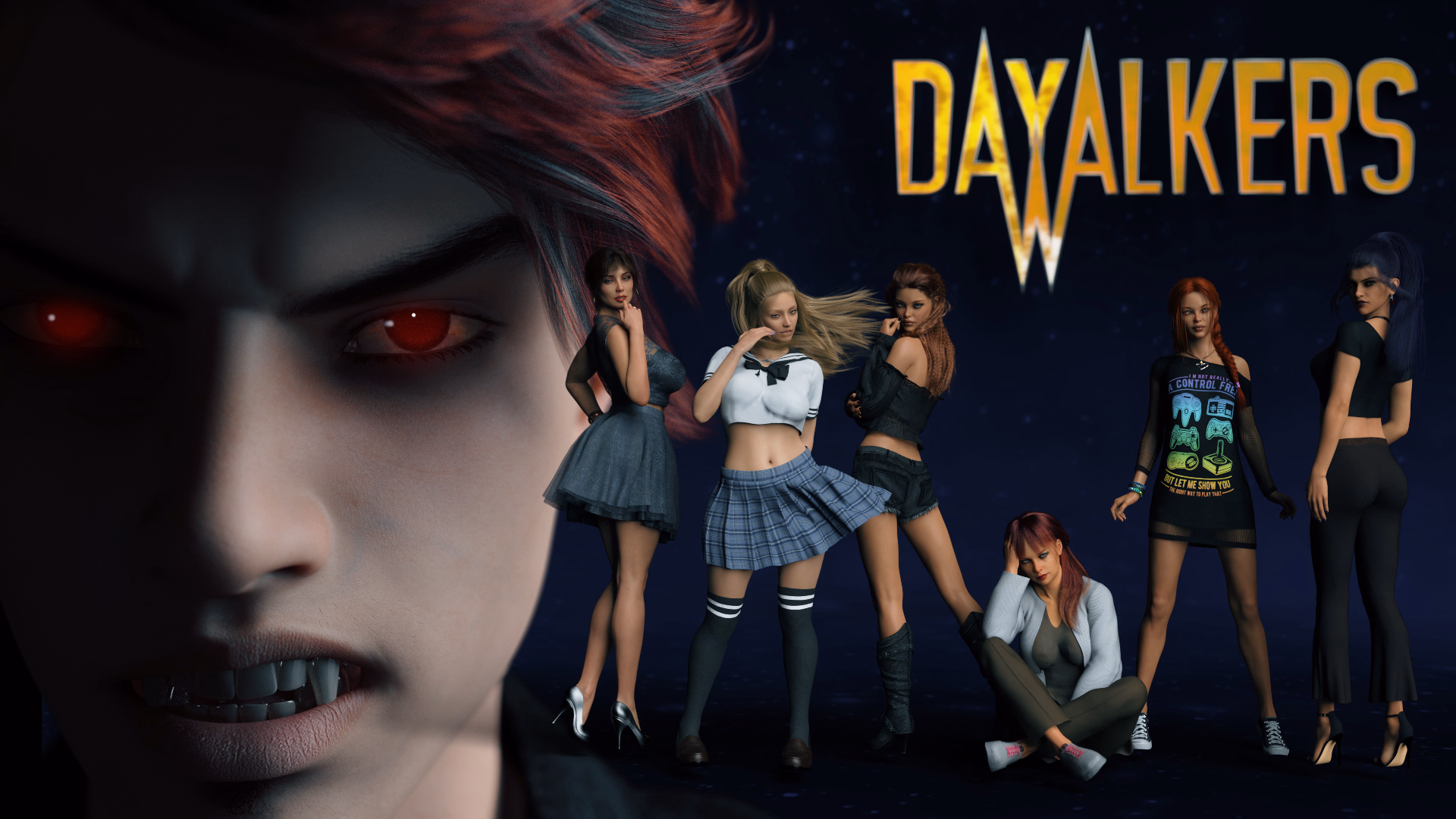 VN Ren'Py Abandoned Daywalkers [0.1.0 Prologue Chapter 1] [Dark Coven] download