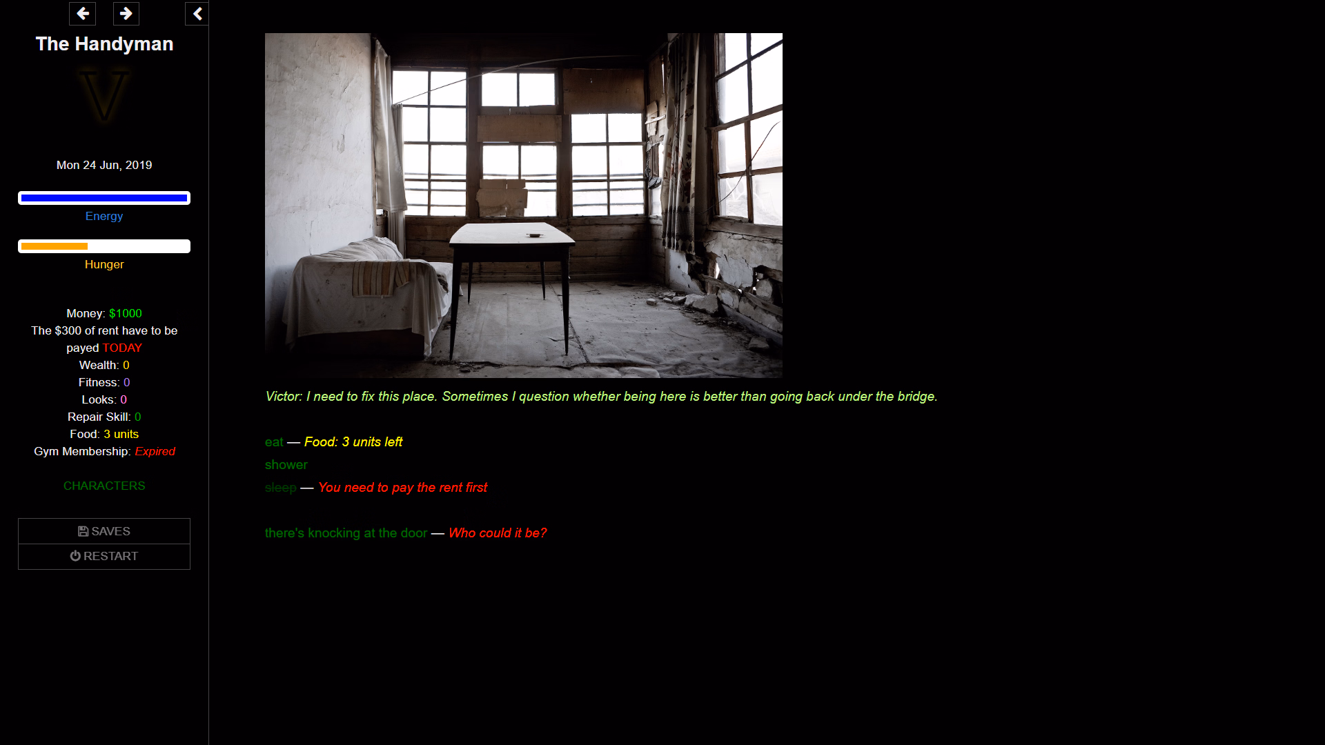 HTML Abandoned The Handyman [v0.0.1c] [The Vision]