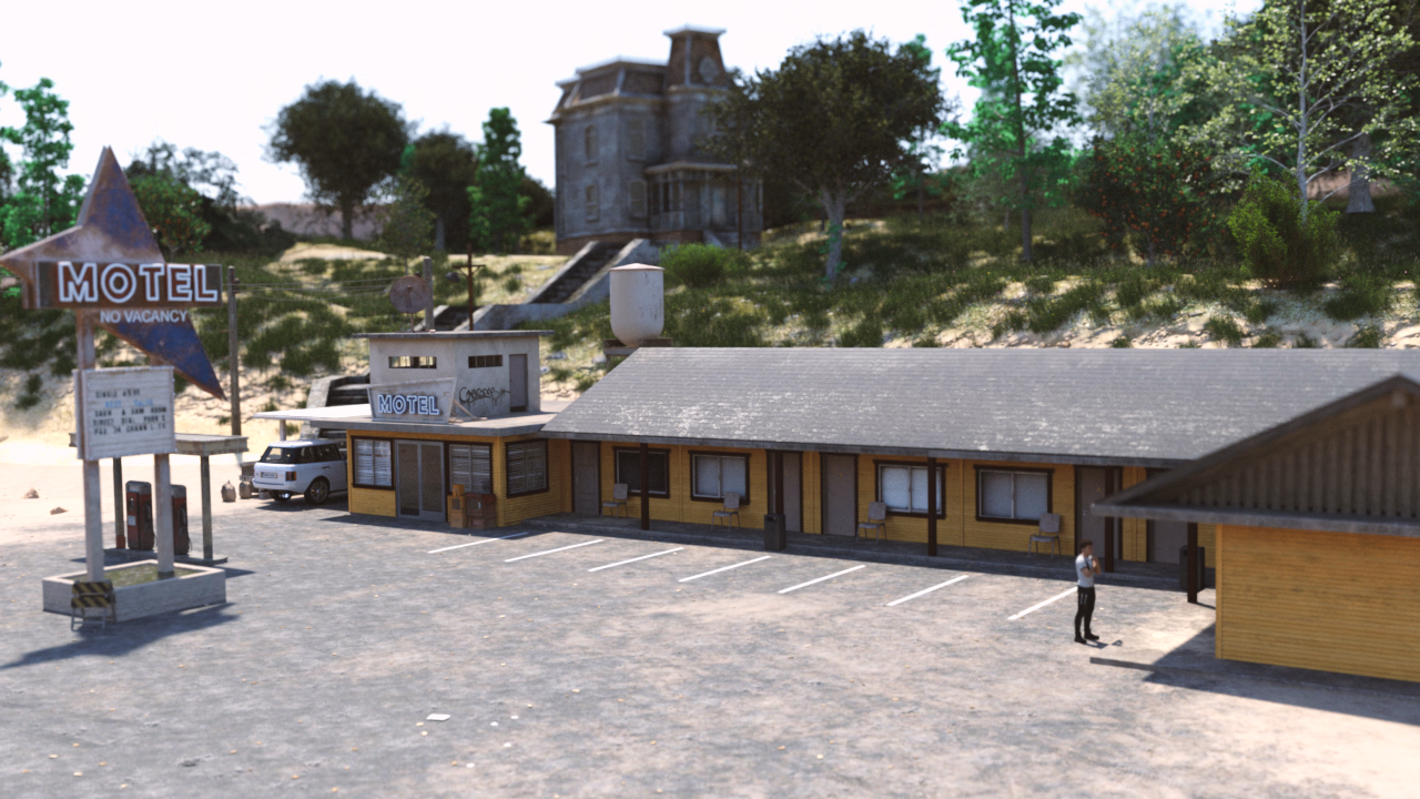 VN Ren'Py Abandoned Gates Motel [v0.6] [P_S_Y_C_H_O]