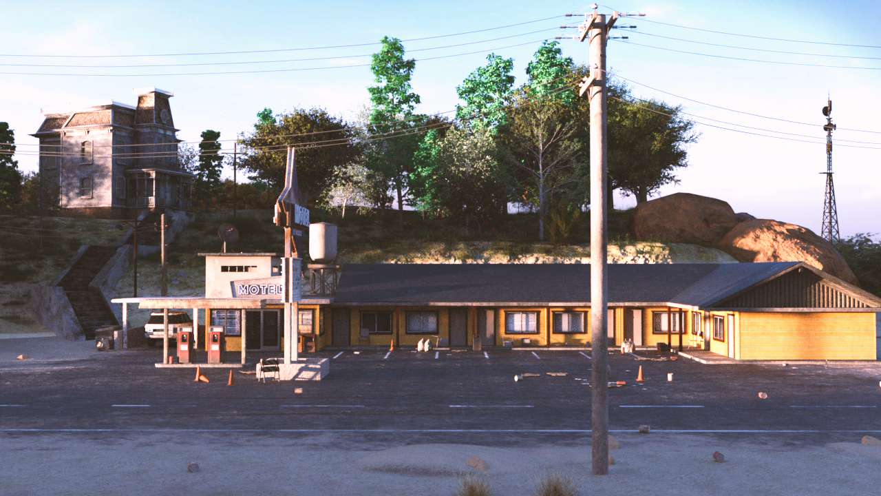 VN Ren'Py Abandoned Gates Motel [v0.6] [P_S_Y_C_H_O]