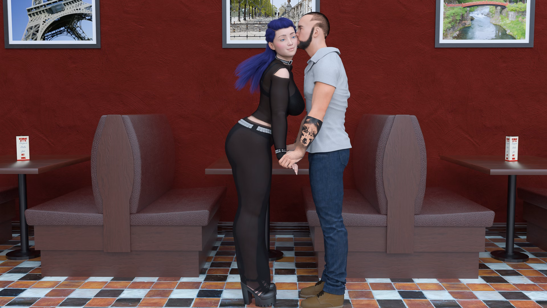 VN Ren'Py Completed Alison Fall of the Apple [v1.0] [OneManVN]