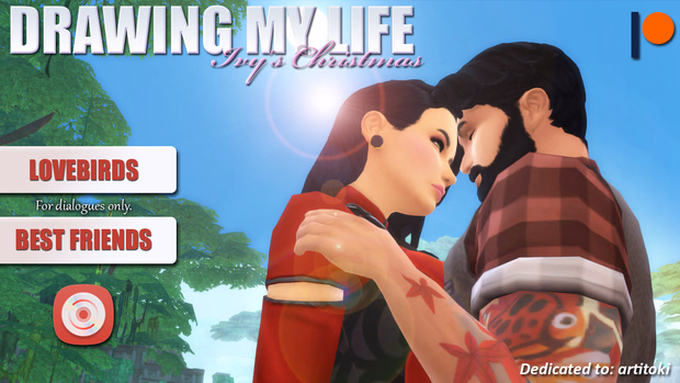 VN Ren'Py Completed Drawing My Life - Ivy's Christmas [v1.0] [Forefinger] download
