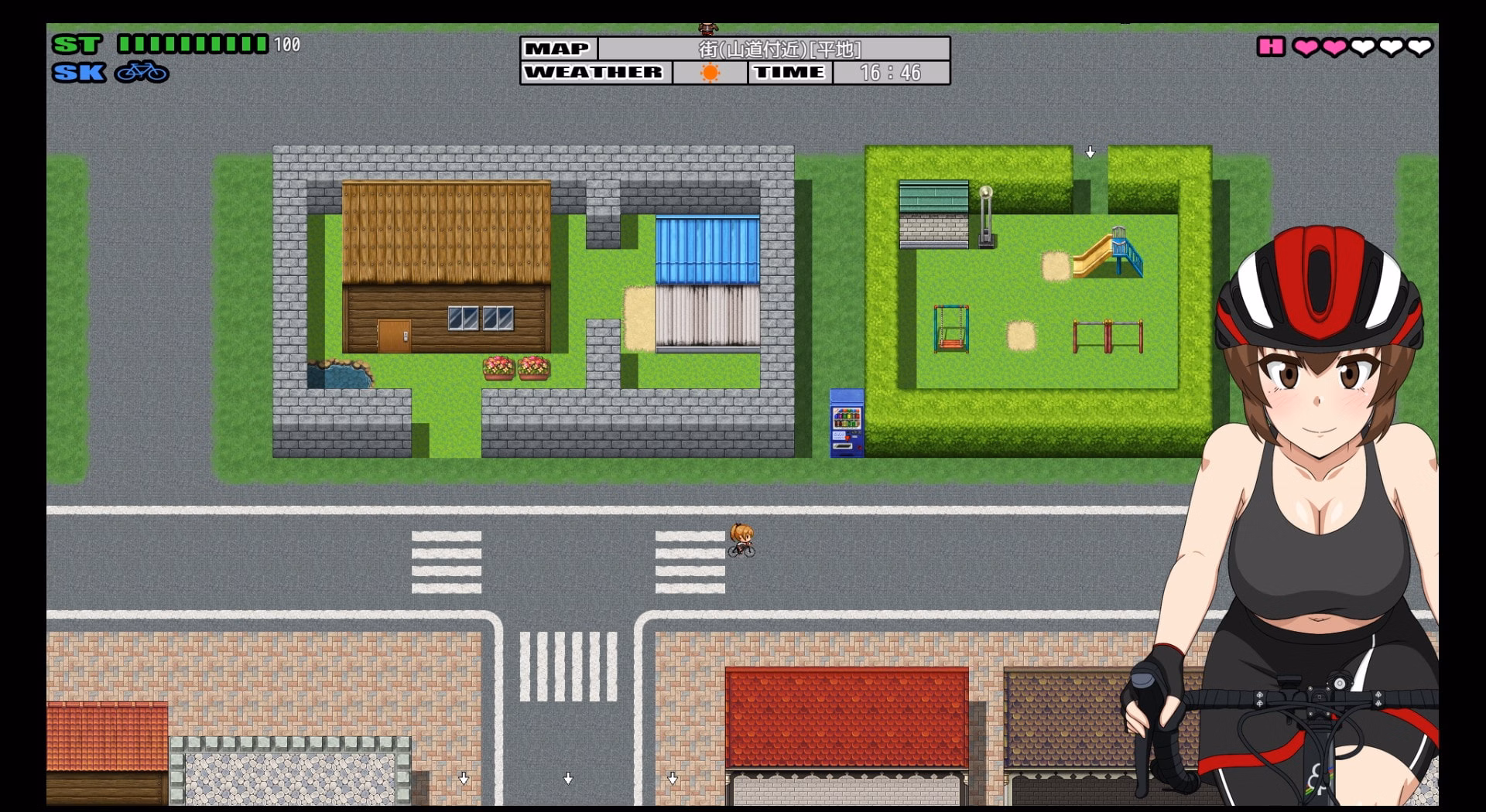 RPGM Completed FlashCyclingRide.2 ～Free Ride Exhibition RPG～ [v1.20] [H.H.WORKS]