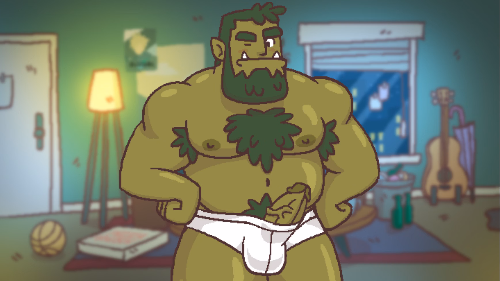 VN Ren'Py Terry and the Cold Pizza [v0.2.3 Demo] [Grizzly Gamer Studio]