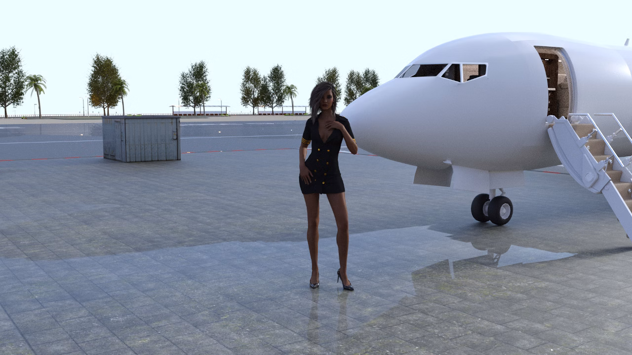 VN Ren'Py Completed My New Life as a Stewardess [v1.0] [Yankator] download