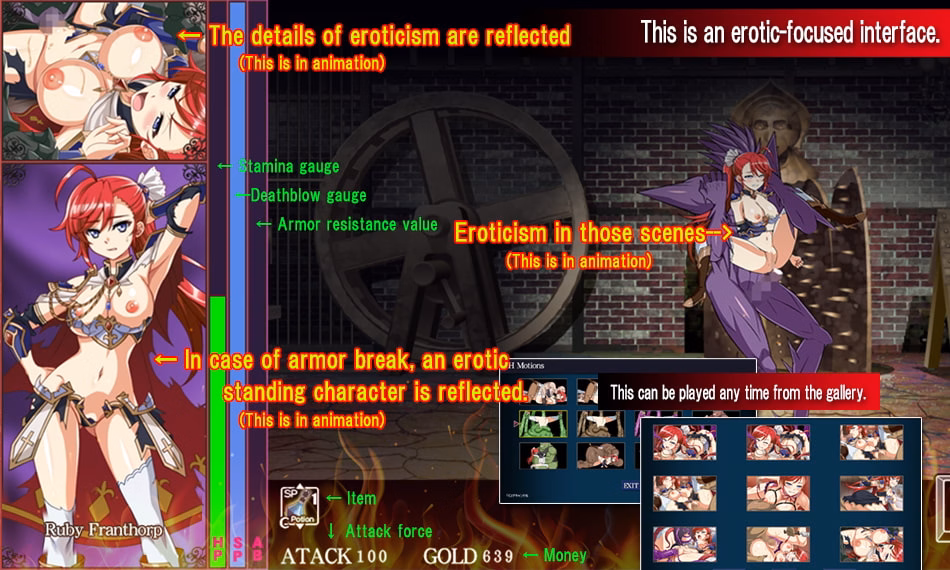 Others Completed Disgraced Swordswoman Battle [Final] [Sharuru Hunter]