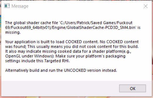 Unreal Engine Abandoned Fuckout 69 [v0.1] [Bambook]