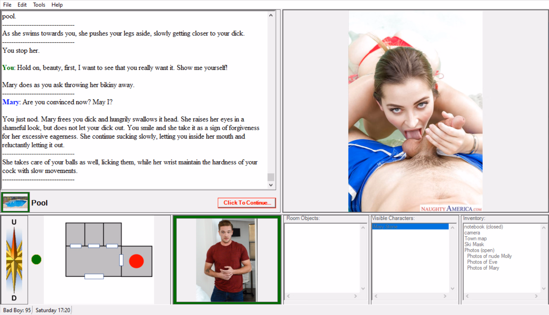 RAGS Completed The Sinner Game [v1.02] [Larry_Dreamer]