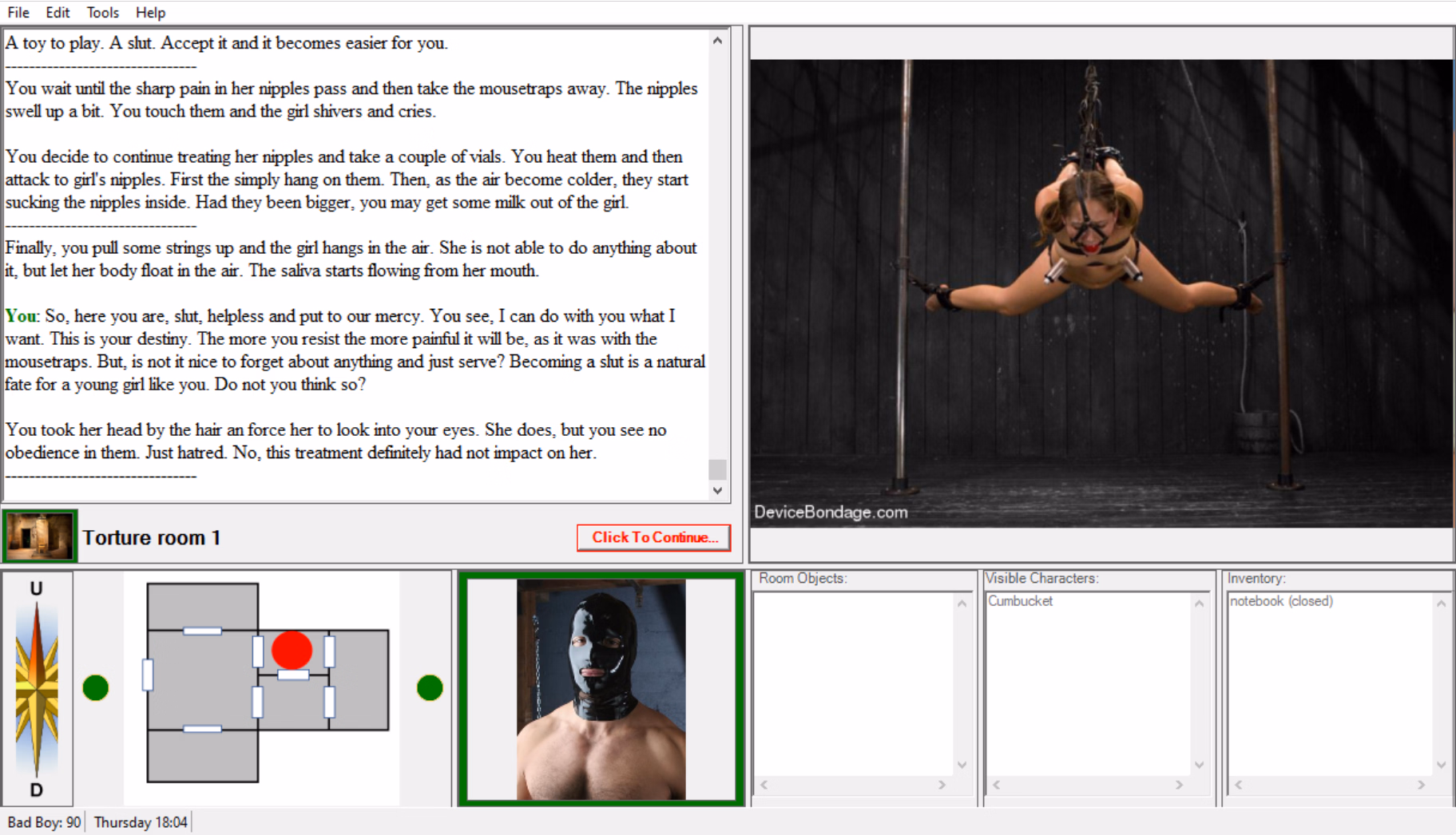 RAGS Completed The Sinner Game [v1.02] [Larry_Dreamer]