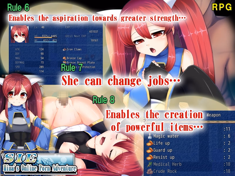 RPGM Completed SIE-Hina's Online Porn Adventure [Final] [Almonds & Big Milk]