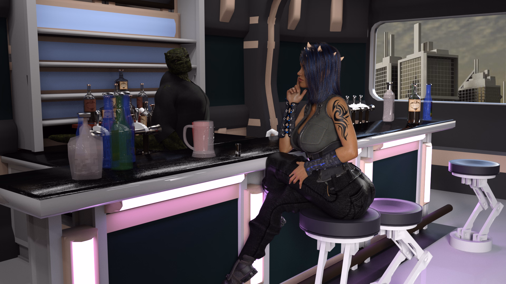 VN Ren'Py Abandoned Balance of the Force [v0.1.9.4] [Doubblenow]