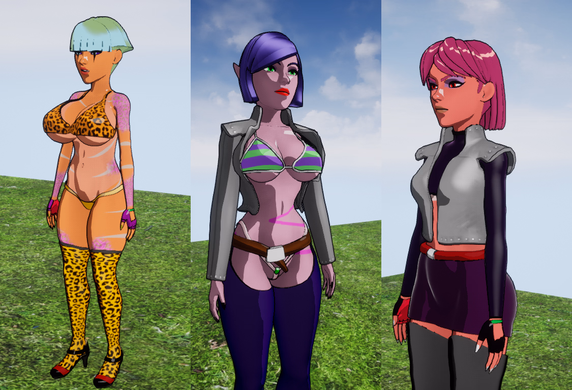 Unreal Engine Abandoned CharCreationProject [v0.33 public] [cheepySnake]