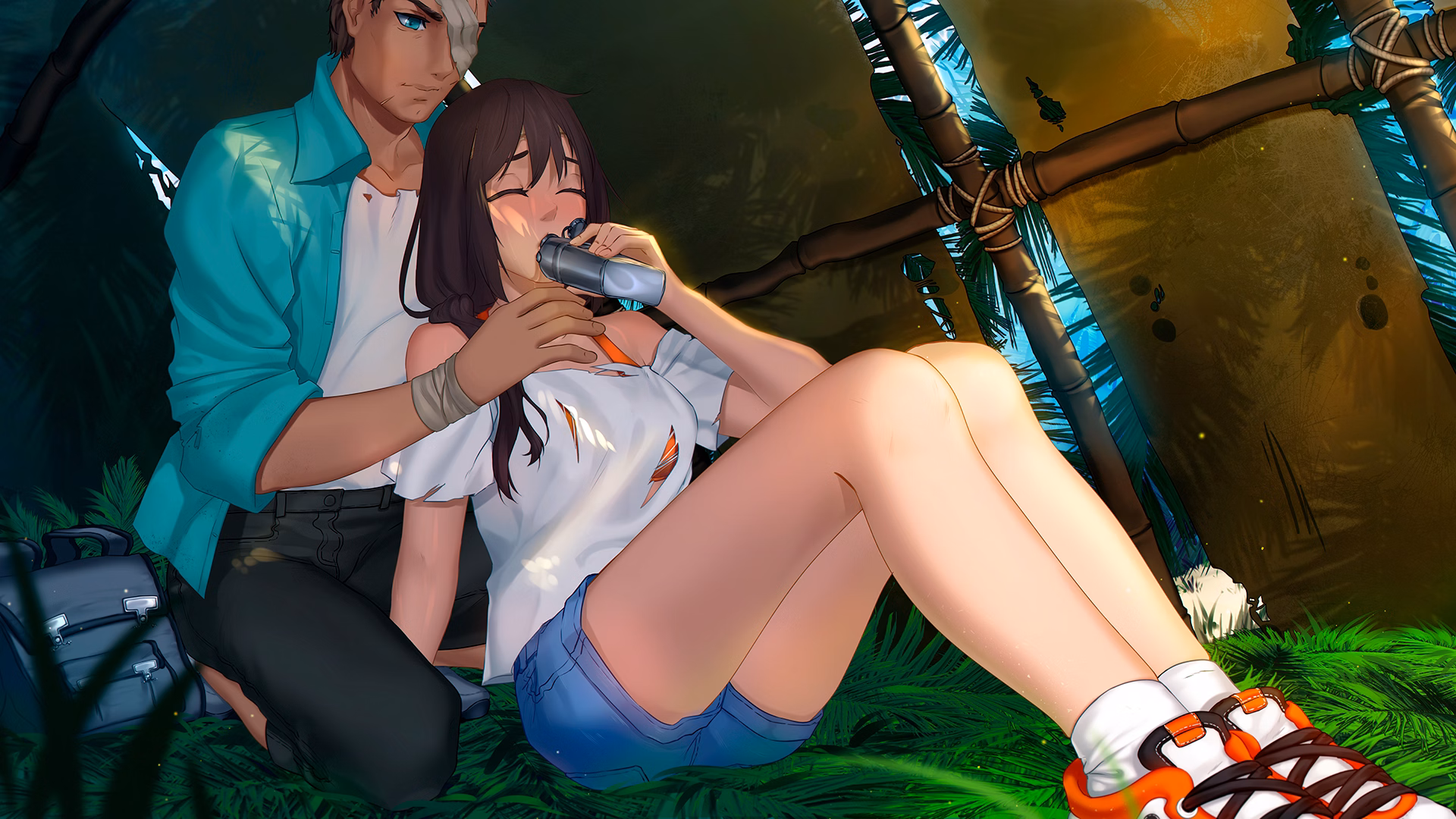 VN Ren'Py Abandoned Thousand Days Later - Remake [v1.1.0.1] [Nordic Scream Studio]