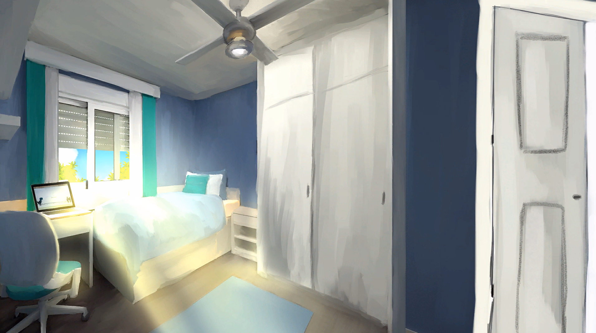 VN Unity Abandoned Stories of Portwood: The Freshman [v0.0.1a] [Silent Square]