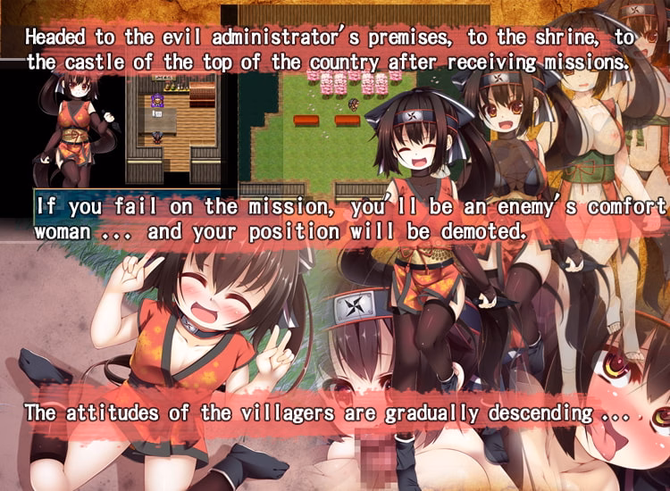 RPGM Completed Crimson Ninja Akane: Legend of the Fall [Final] [Nuruhachi Pon Pon]
