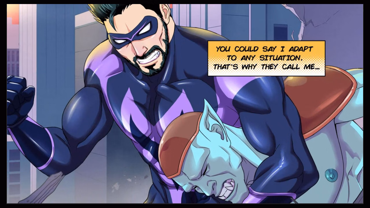 VN Ren'Py Completed Mister Versatile: A Gay Superhero Visual Novel[v1.20.1 + DLC's] [Y Press Games]