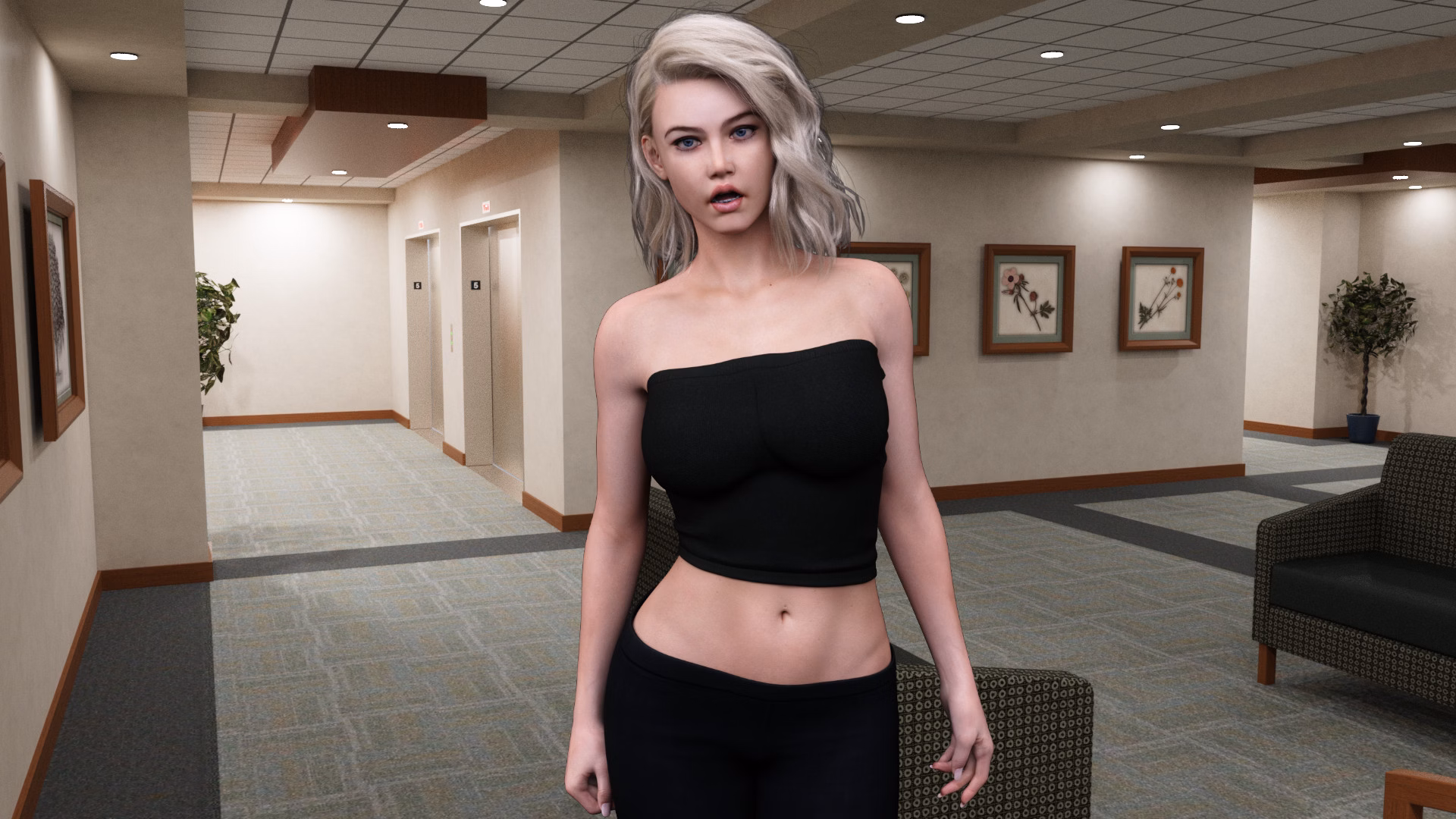 VN Ren'Py Abandoned Hollywood's Bleeding [Ep. 3] [AHV]