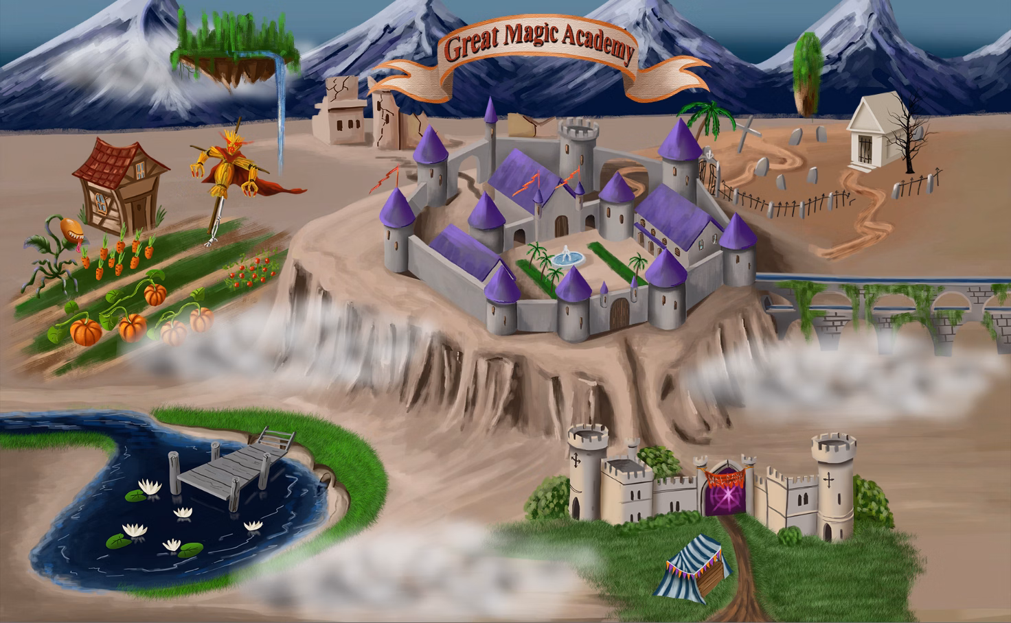 Unity Abandoned Great Magic Academy [v0.1] [Red Chicken Entertainment]