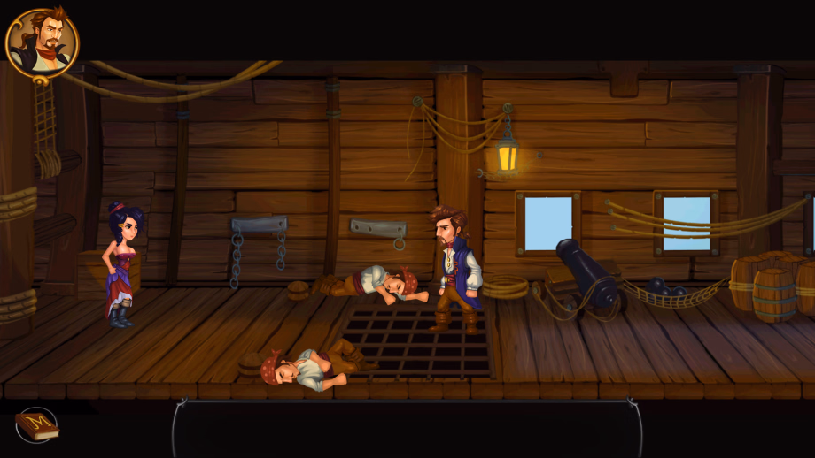 VN Unity Abandoned The Cursed Saga: Under Black Sails [Demo] [PurpleGray]
