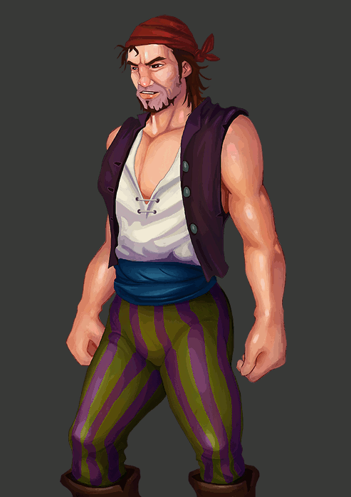 VN Unity Abandoned The Cursed Saga: Under Black Sails [Demo] [PurpleGray]