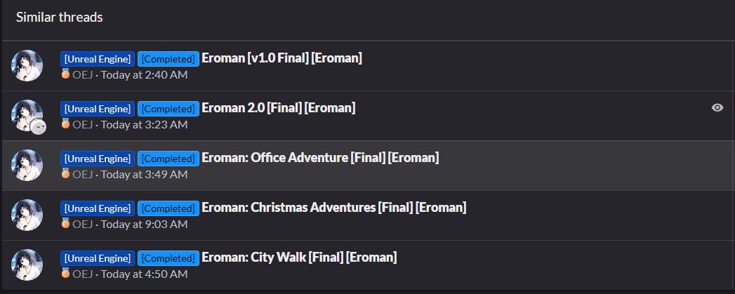 Unreal Engine Completed Eroman: On Vacation [Final] [Eroman]