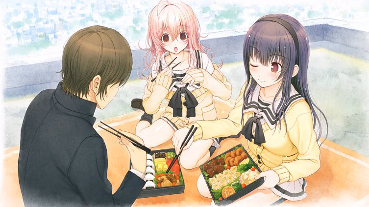VN Others Completed YOU and ME and HER: a love story [v1.00] [Nitroplus/JAST USA]