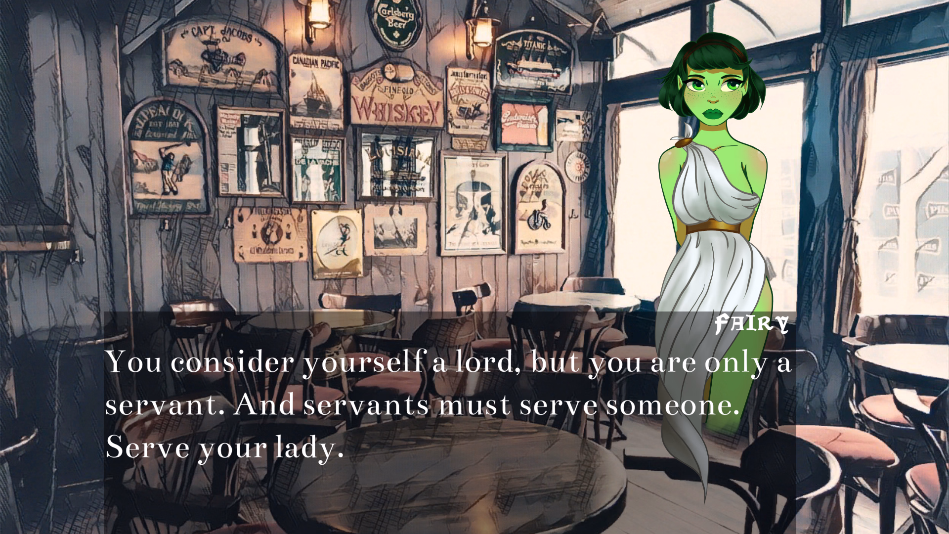 VN Unity Abandoned The Green Fairy [v0.1] [AbsintheBrewers]