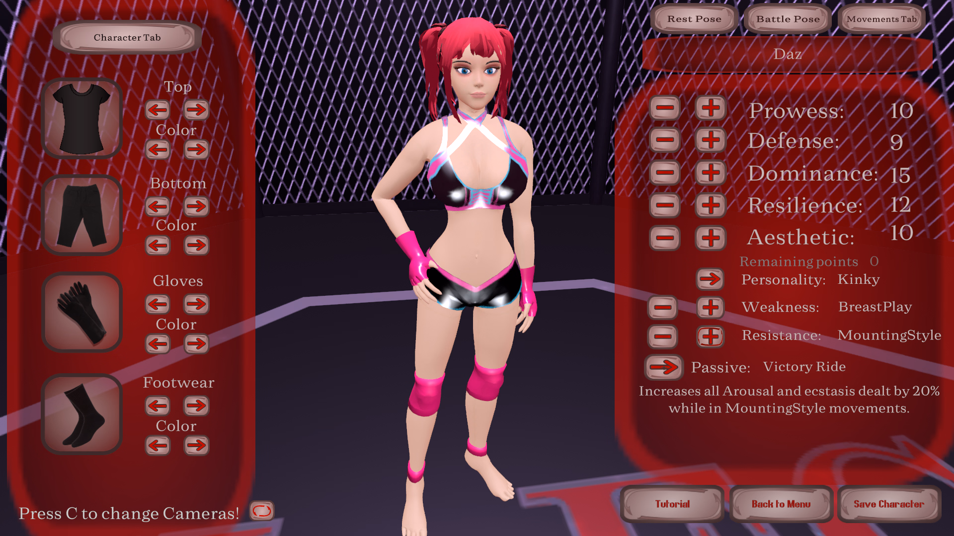 Unity Completed Kinky Fight Club [v1.2] [MrZGames]