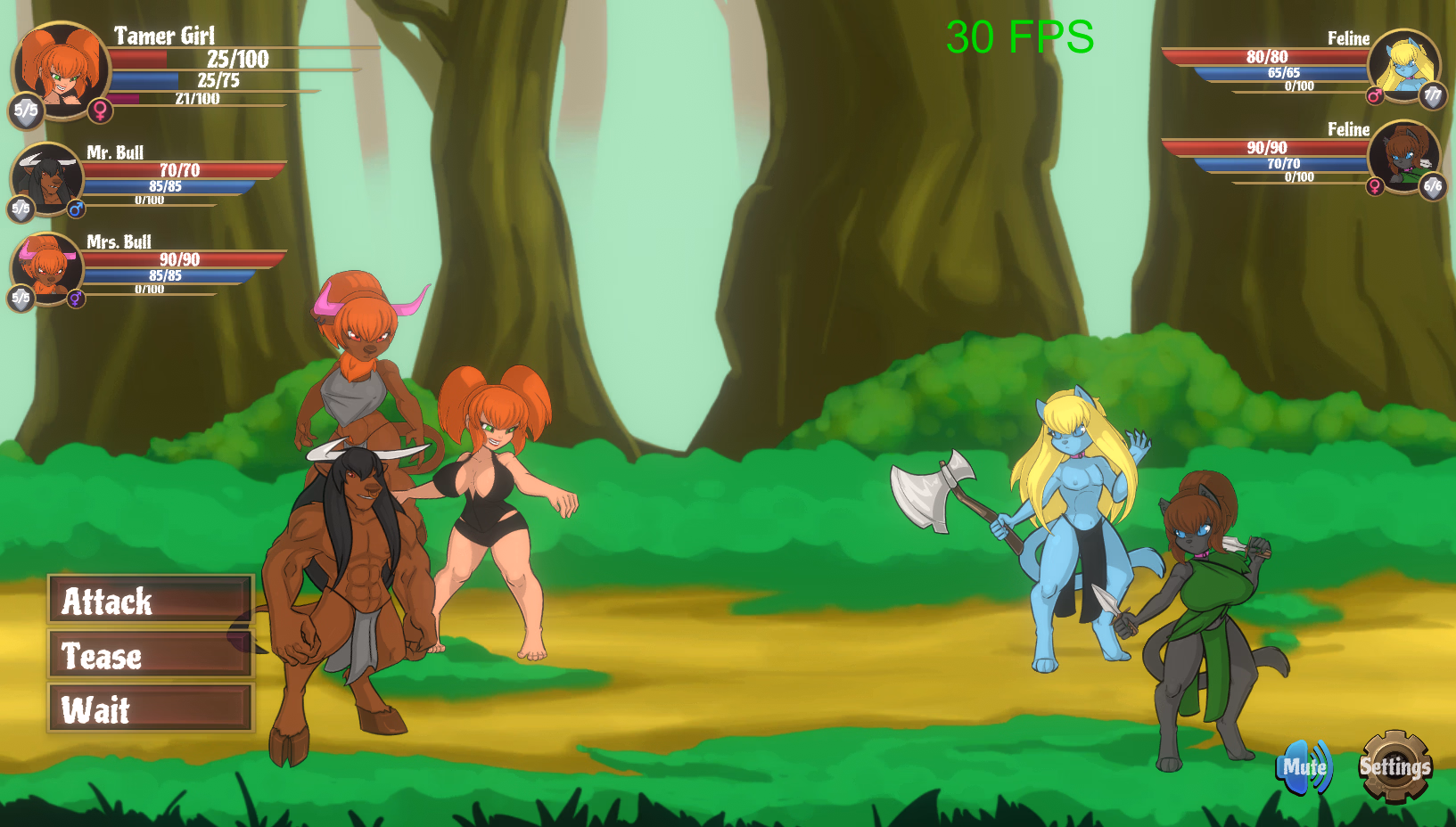 Unity Abandoned Tamer [v0.0.7.5 Animation Test] [Plague Studios]
