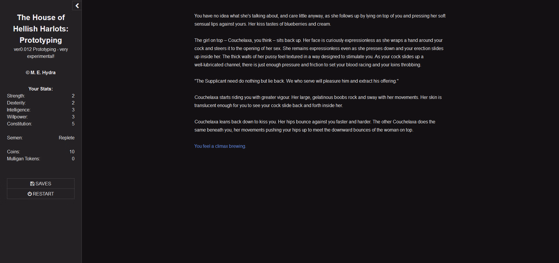 HTML The House of Hellish Harlots [v0.047] [Many-Eyed Hydra]