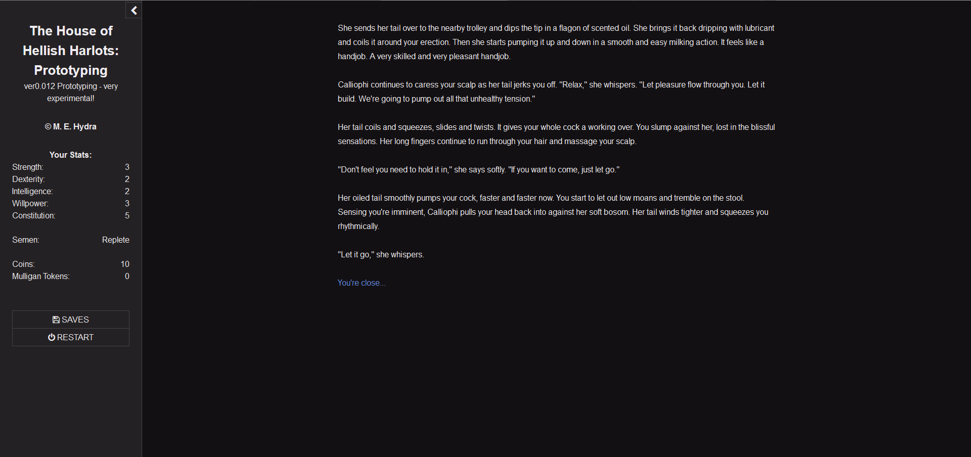 HTML The House of Hellish Harlots [v0.047] [Many-Eyed Hydra]