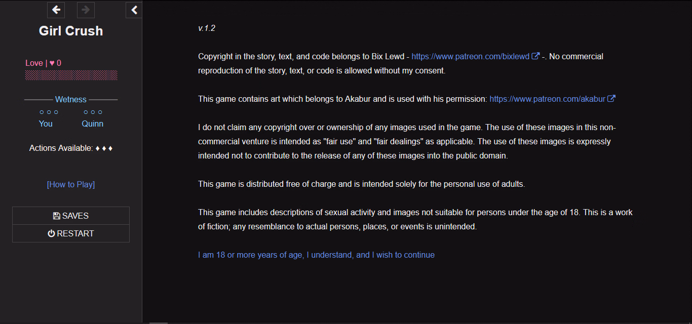 HTML Completed Girl Crush [v1.2] [Bix Lewd]