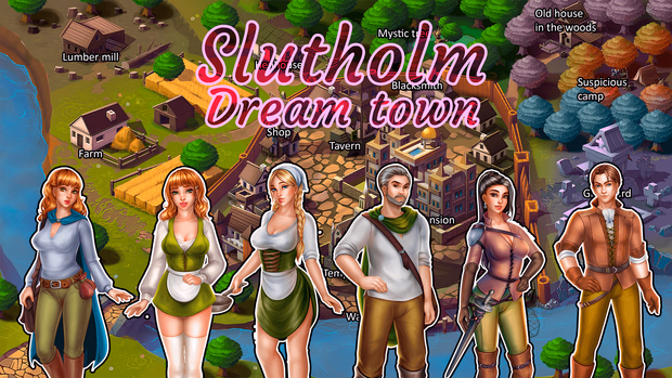 VN Unity Abandoned Slutholm: Dream Town [September 2021] [Darot Games]