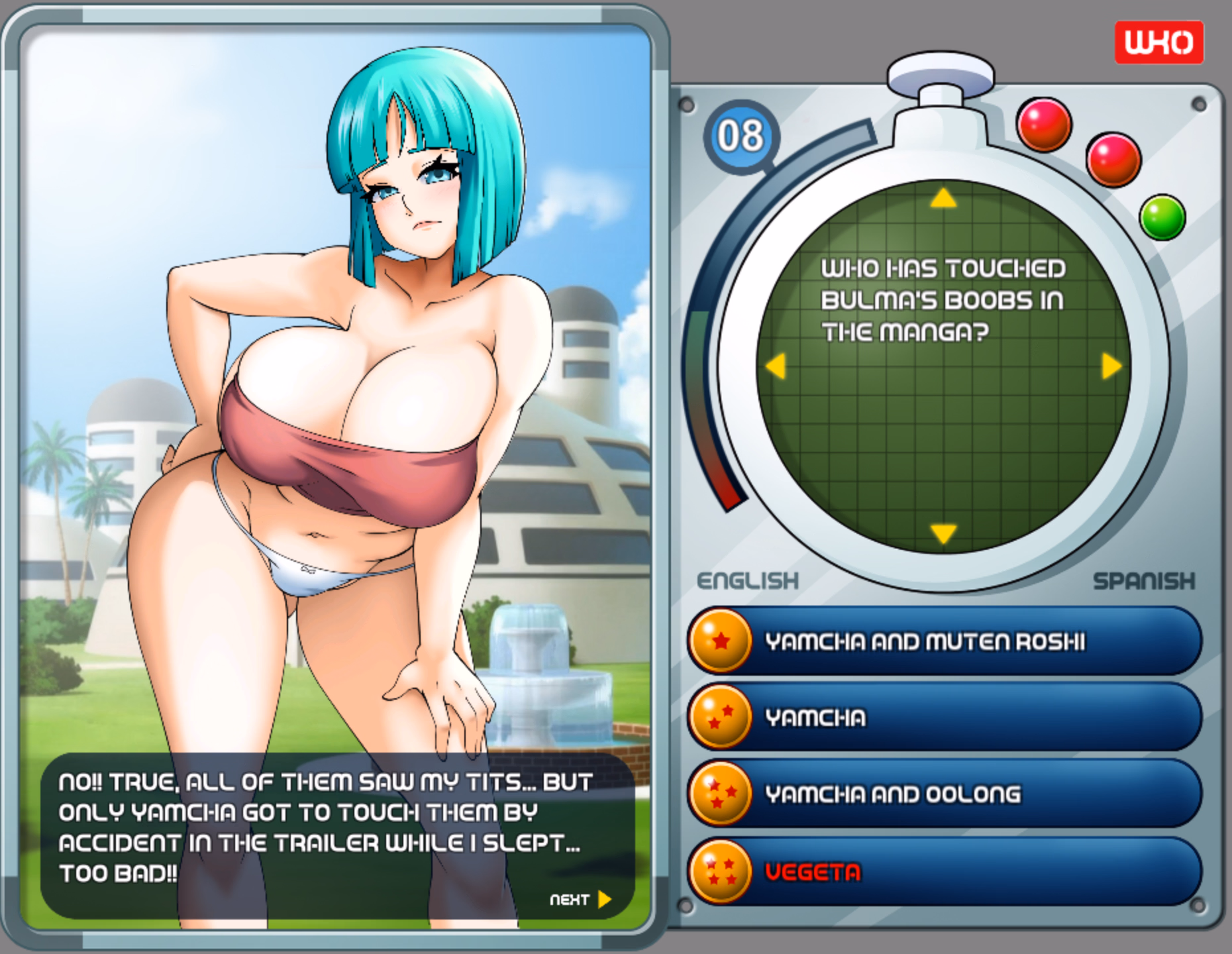 Unity Completed Dragon Ball Strip Quiz Game [Final] [Witchking00]