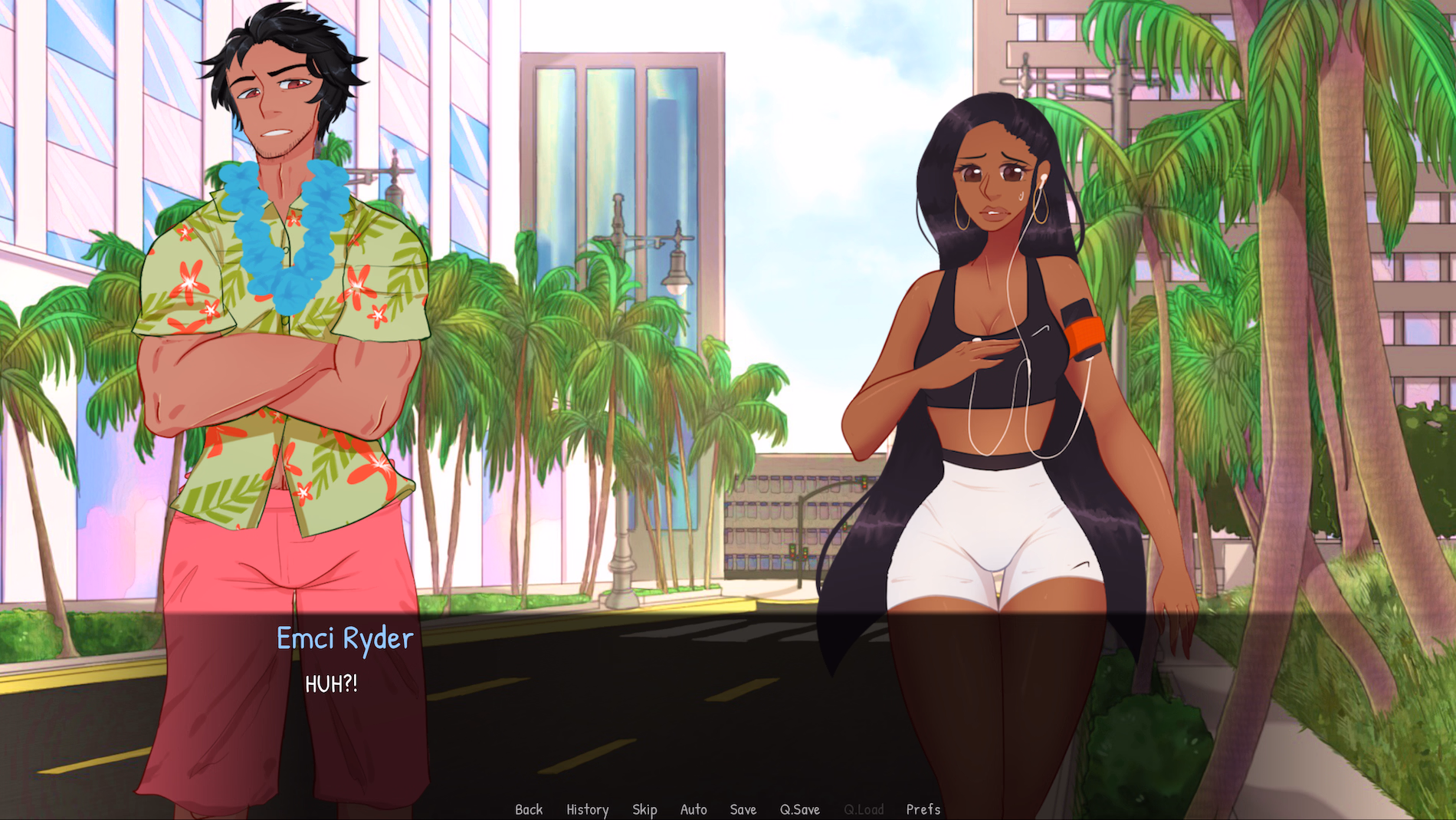 VN Ren'Py Completed One Hell of a Week [v1.5] [Sumooli]