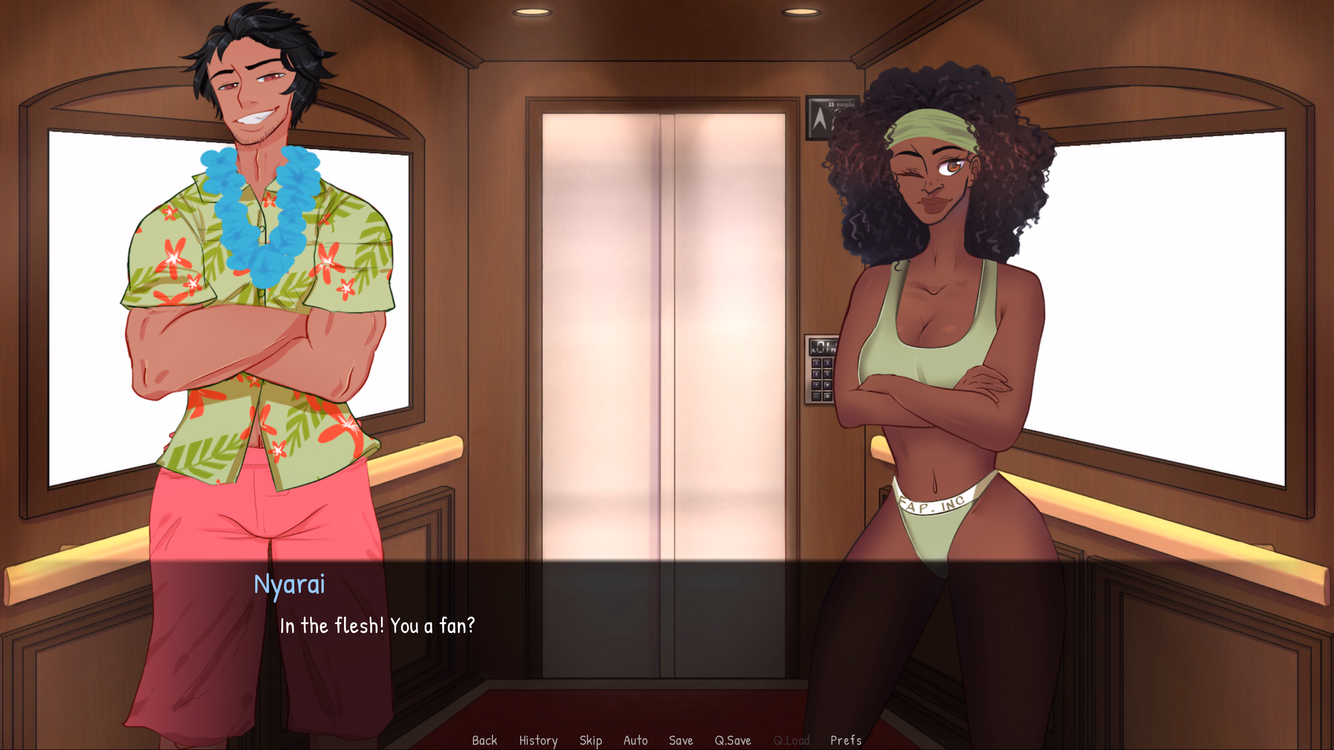 VN Ren'Py Completed One Hell of a Week [v1.5] [Sumooli]