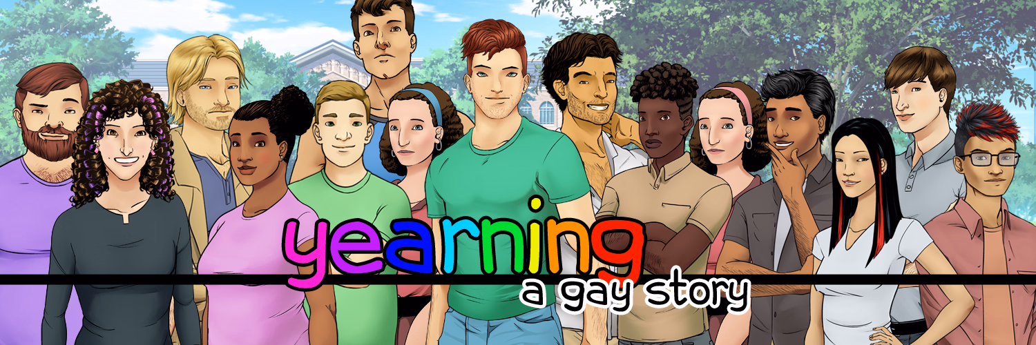 VN Ren'Py Completed Yearning: A Gay Story [Final] [Bob C Games]