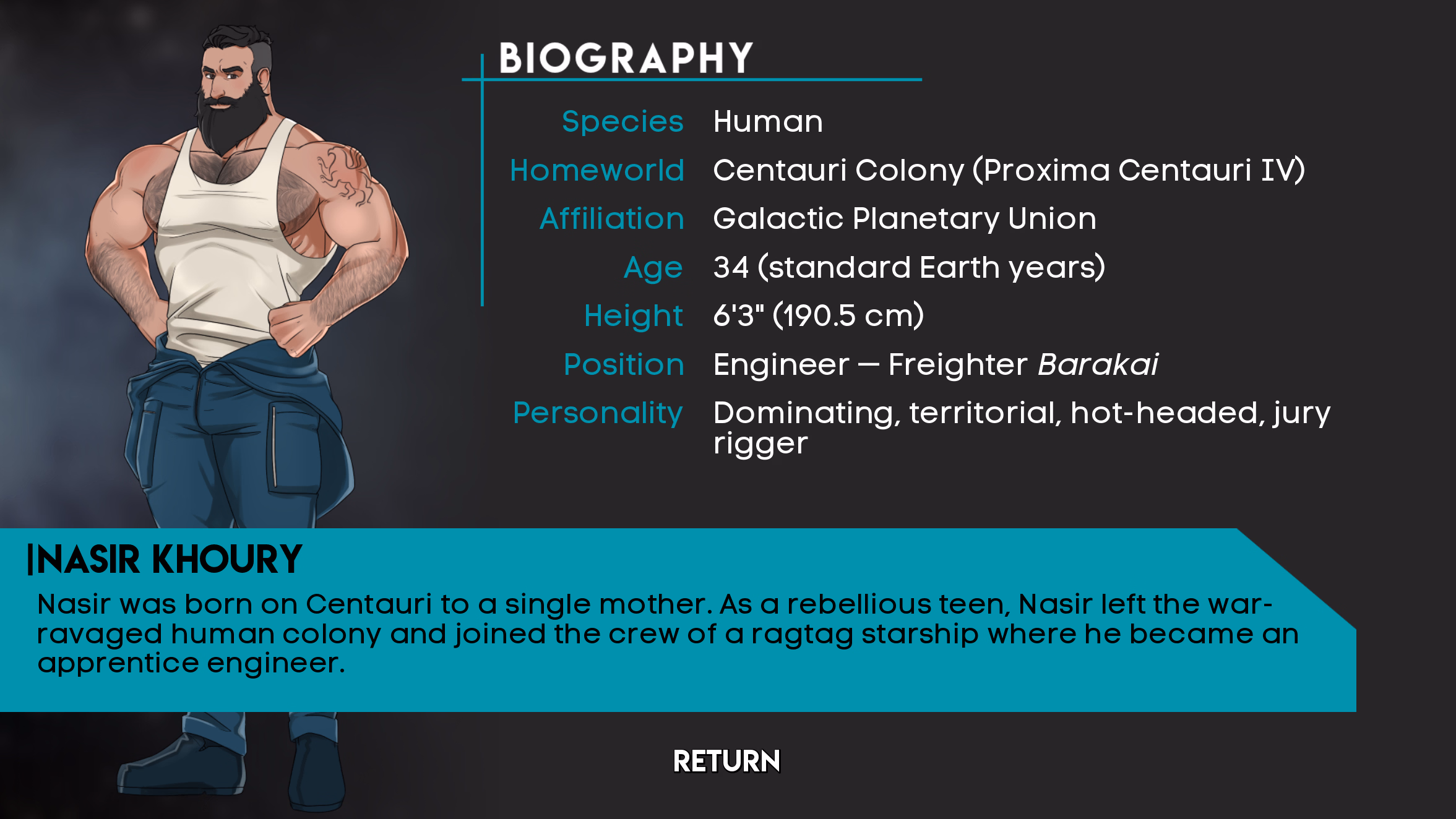 VN Ren'Py Completed Human Cargo [v1.0] [Rob Colton]
