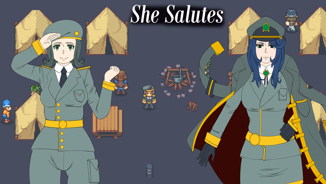 RPGM Completed She Salutes [Final] [Noxurtica]