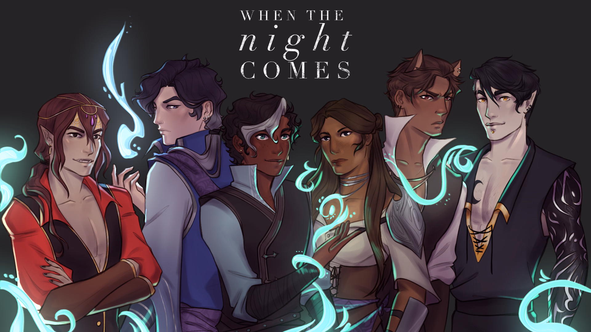 VN Ren'Py Completed When The Night Comes: The ReVamp [v2.0] [Lunaris Games]