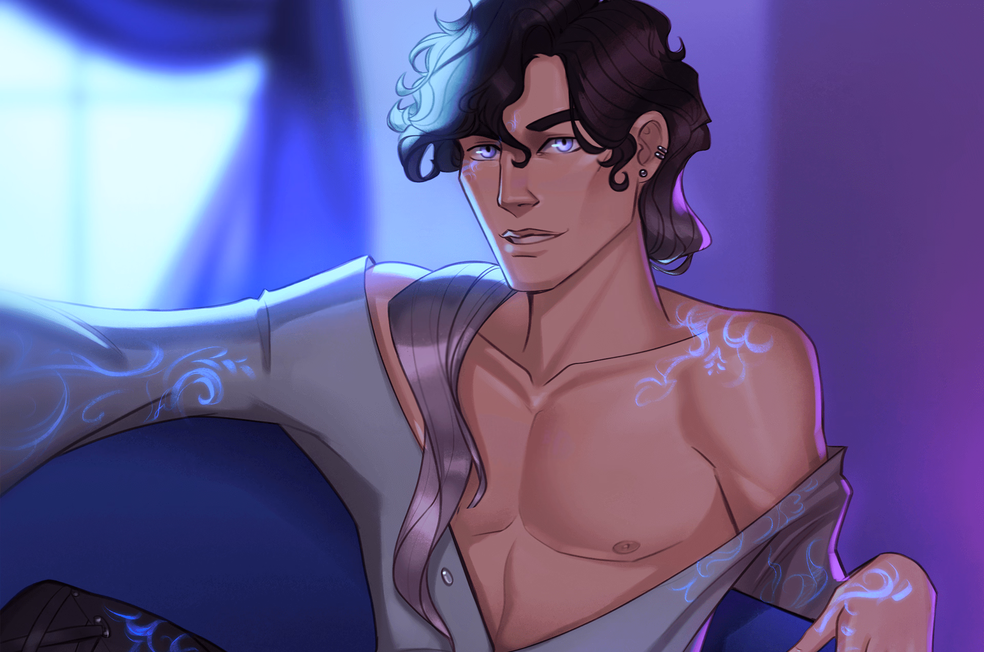 VN Ren'Py Completed When The Night Comes: The ReVamp [v2.0] [Lunaris Games]
