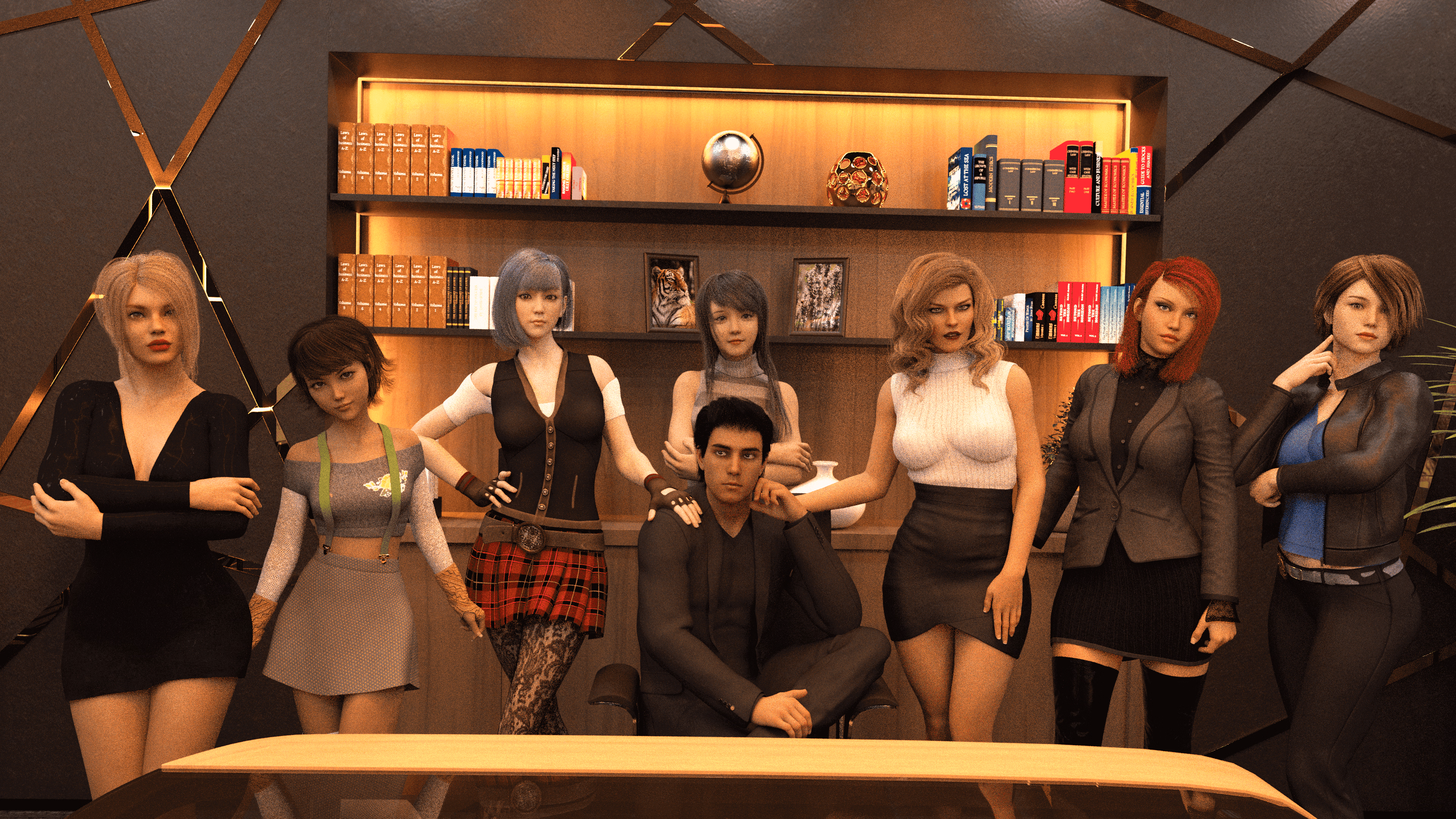 VN Ren'Py Abandoned Bad Company [v1.6] [Lennier] download