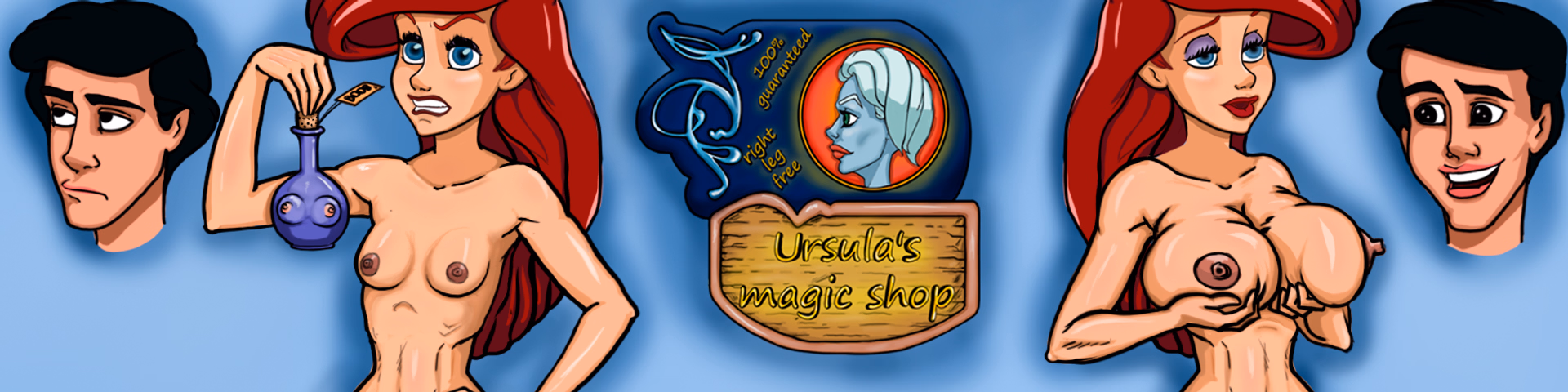 Ren'Py Abandoned Ursula's Magic Shop [v0.14] [ArielSexFish]