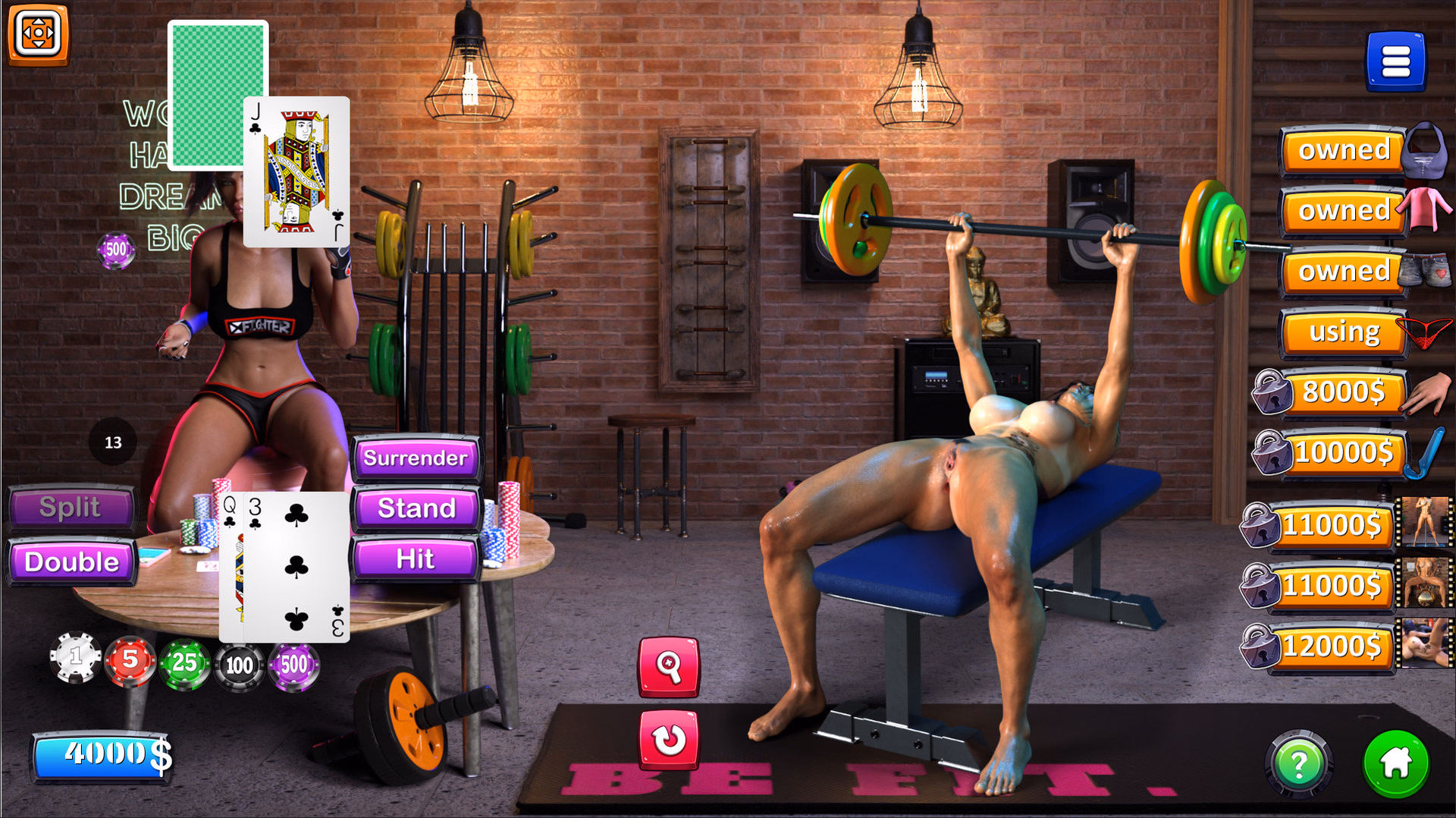 Others Completed Strip Black Jack - Hot Gym [Final] [Thorsten P.]