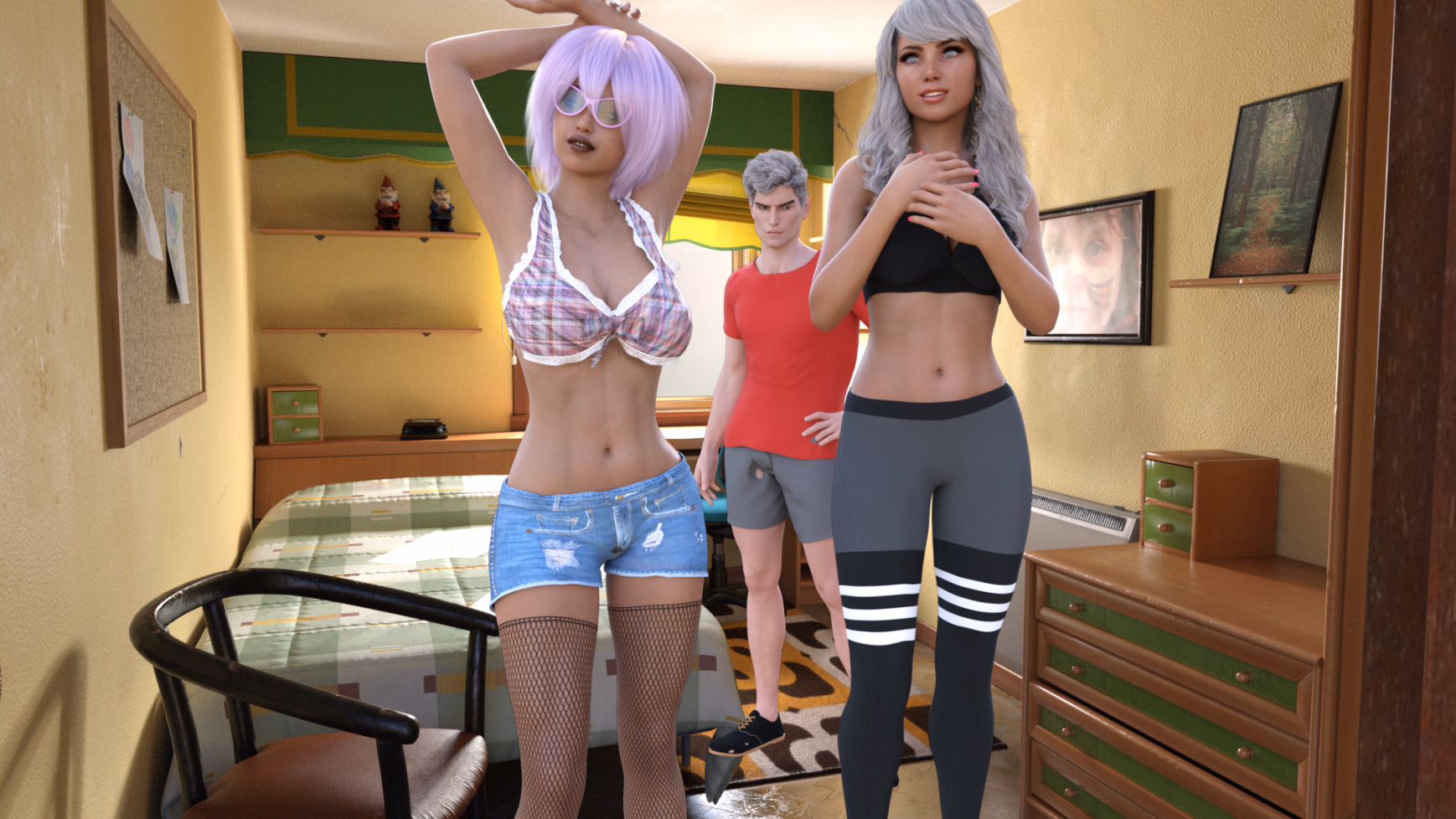 VN Ren'Py Abandoned Lewd Minds [v0.01] [DrCrazy]